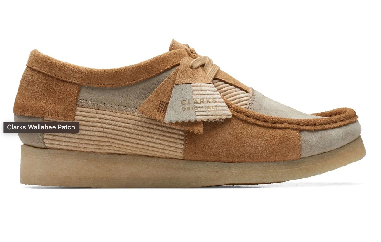 Clarks || Wallabee Patchwork Clarks