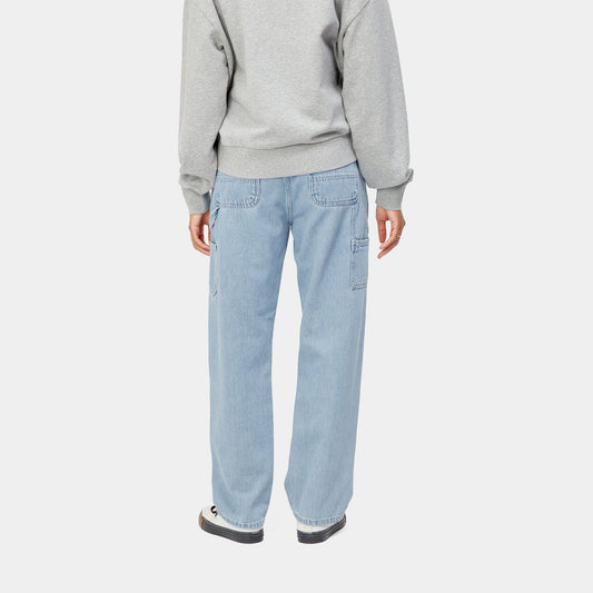 Carhartt || W' Pierce Pant Straight - Blue Stone Bleached Carhartt