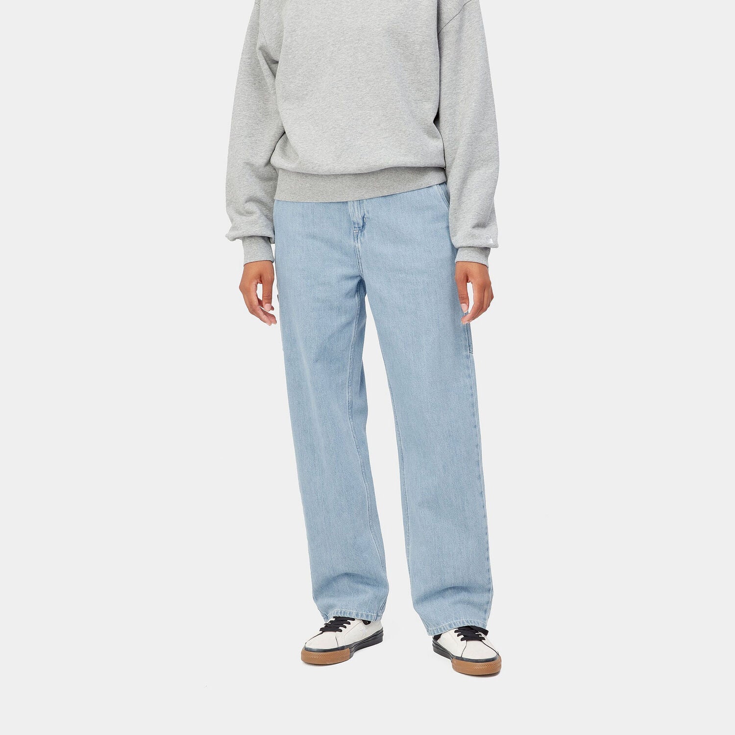 Carhartt || W' Pierce Pant Straight - Blue Stone Bleached Carhartt