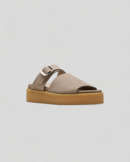 Clarks || Crepe Slide - Sand Clarks