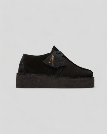 Clarks || Trek Wedge - Black Sde Clarks