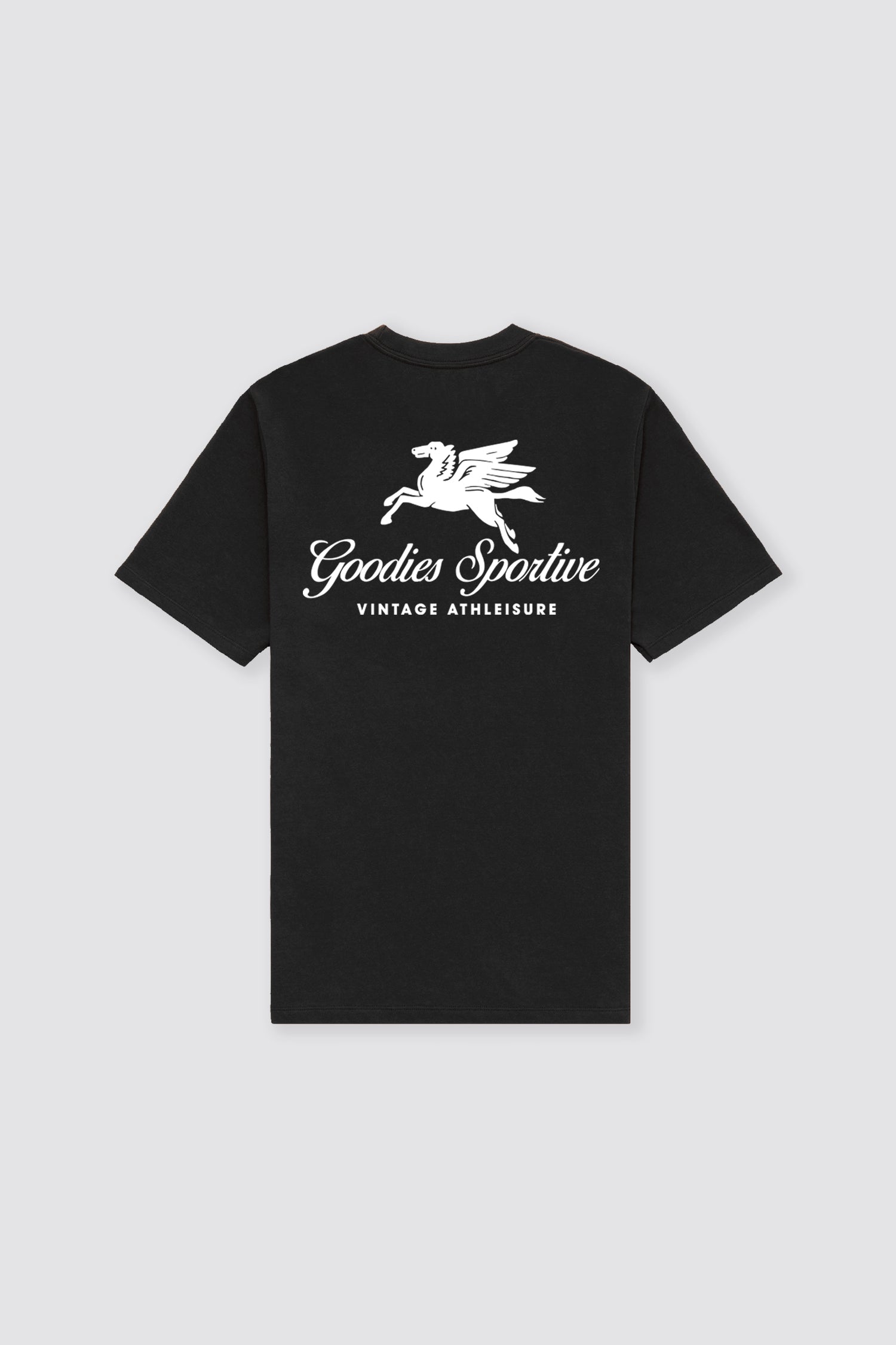 Goodies Sportive || Pegasus  tee Black - T-shirt Goodies Sportive