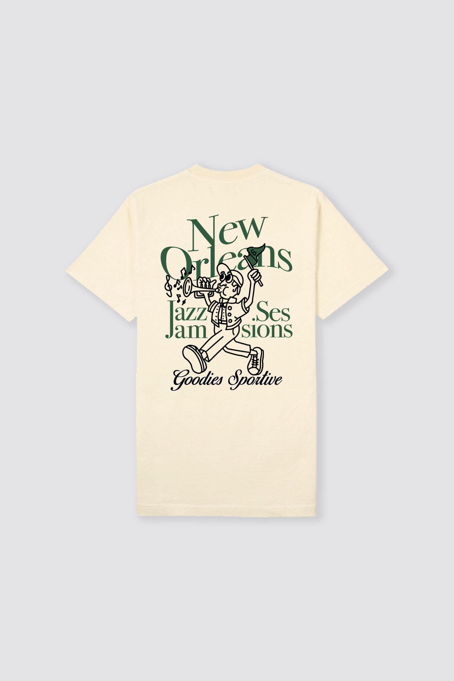 Goodies Sportive || Jazz session Tee - T-shirt Goodies Sportive