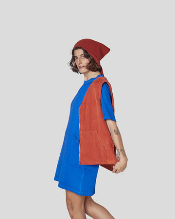Graine || Cosmique Gilet Reversible - Terracota Graine Clothing