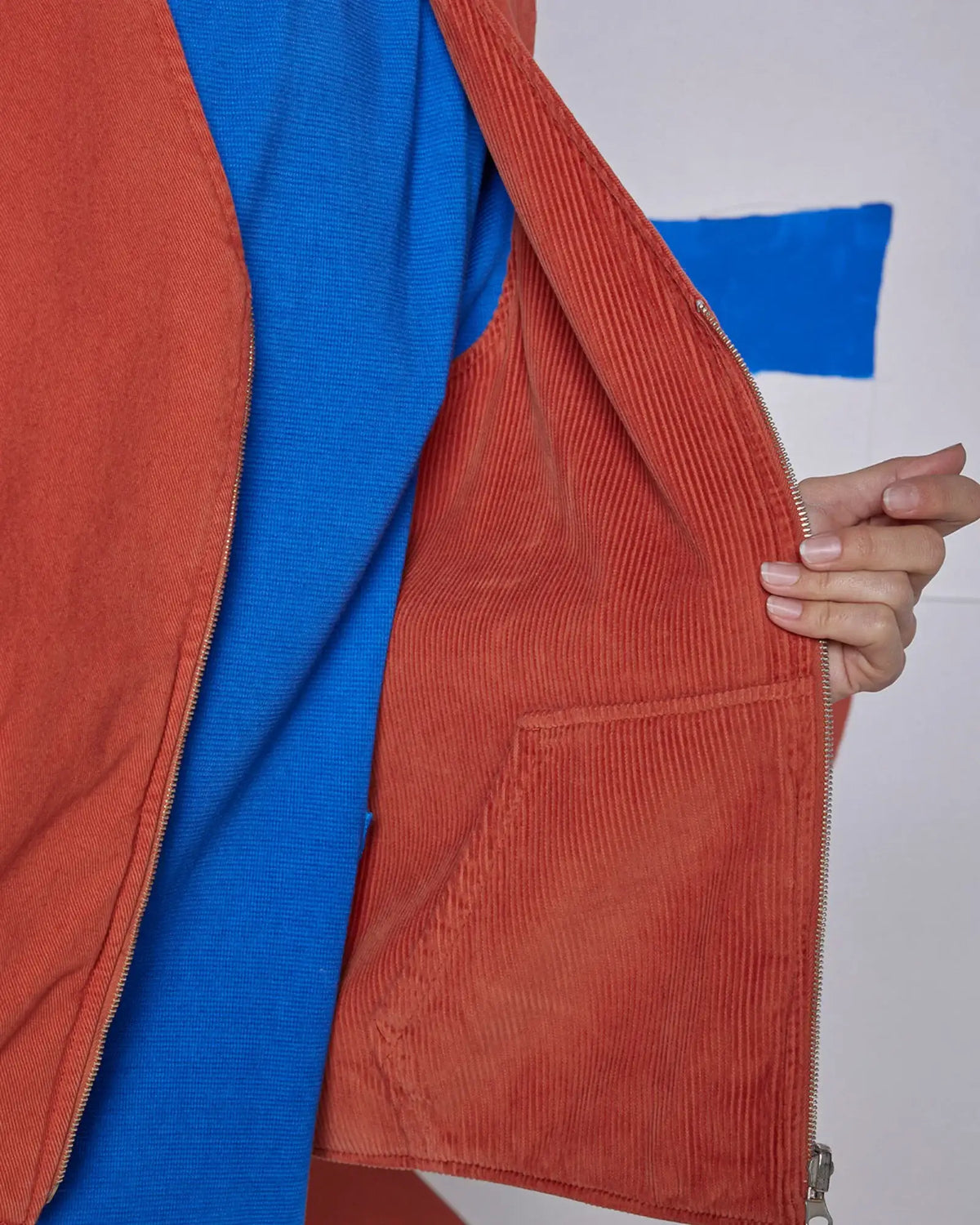 Graine || Cosmique Gilet Reversible - Terracota Graine Clothing