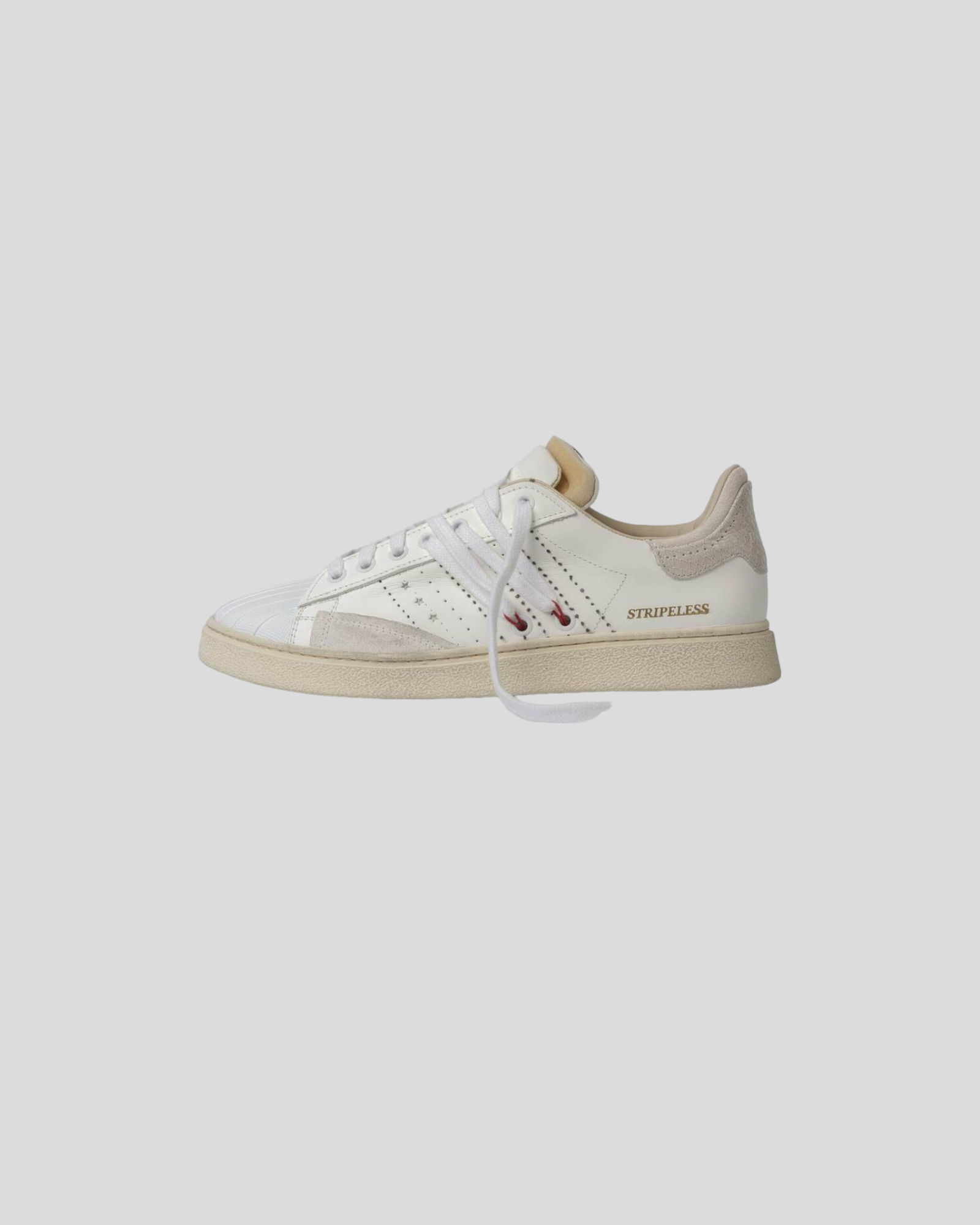Hidnander || Stripeless Ultimate - White/ Rice Lizzard - Femme Hidnander