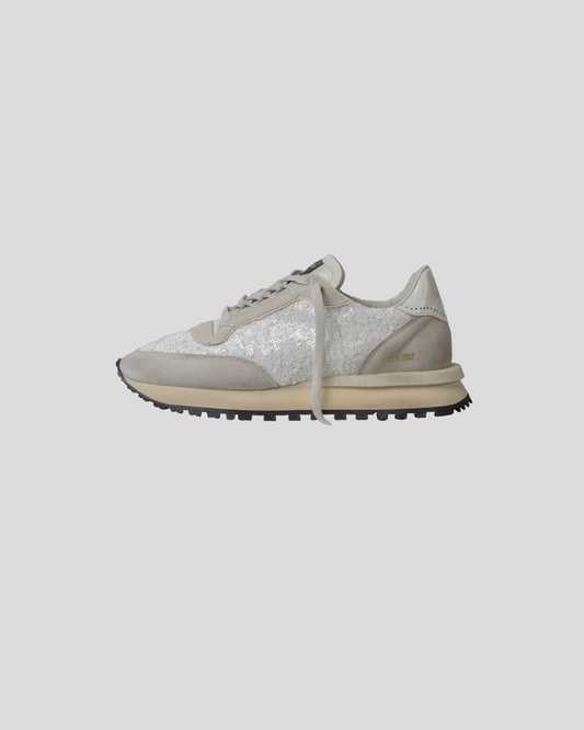 Hidnander || Tenkei - Dove grey/ White Paillettes - Femme Hidnander
