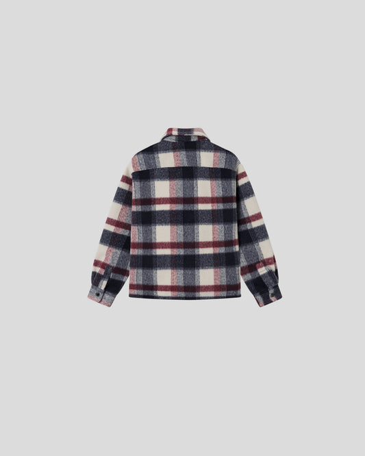 Les Deux || Jayce Overshirt - Light Sand/ Dark Navy Les Deux