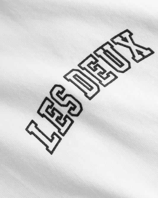 Les Deux || Blake T-Shirt - White / Black Les Deux