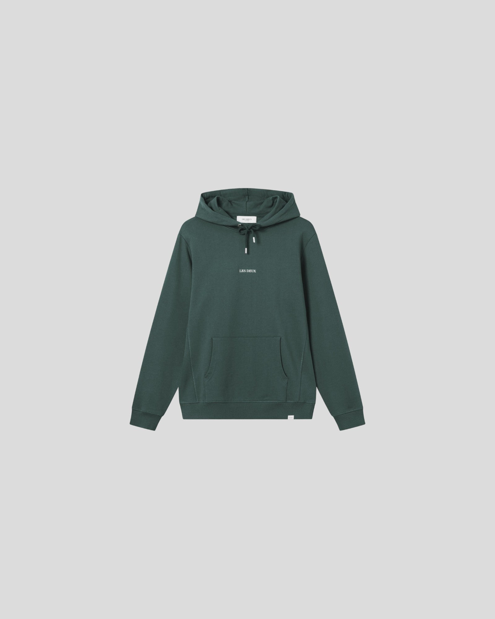 Les Deux || Lens Hoodie - Pine green Les Deux