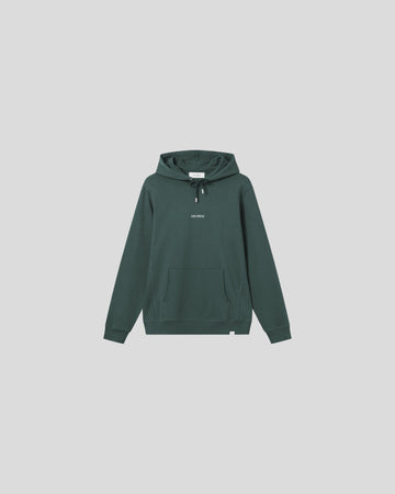 Les Deux || Lens Hoodie - Pine green Les Deux