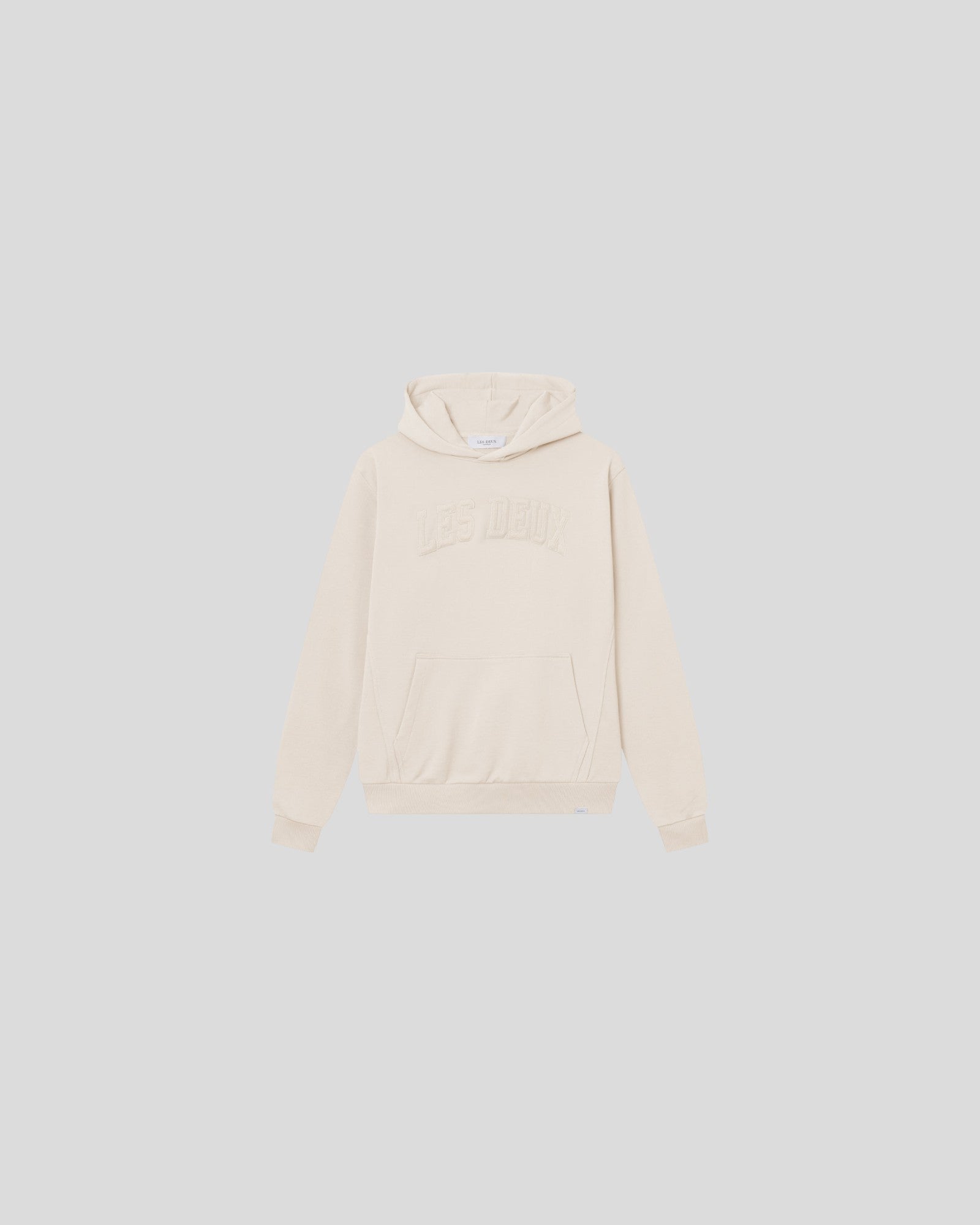 Les Deux || Script Hoodie - Light Ivory Les Deux