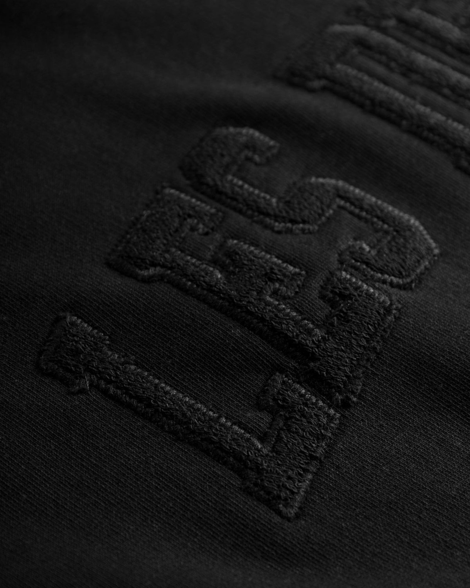 Les Deux || Script Sweatshirt - Black Les Deux