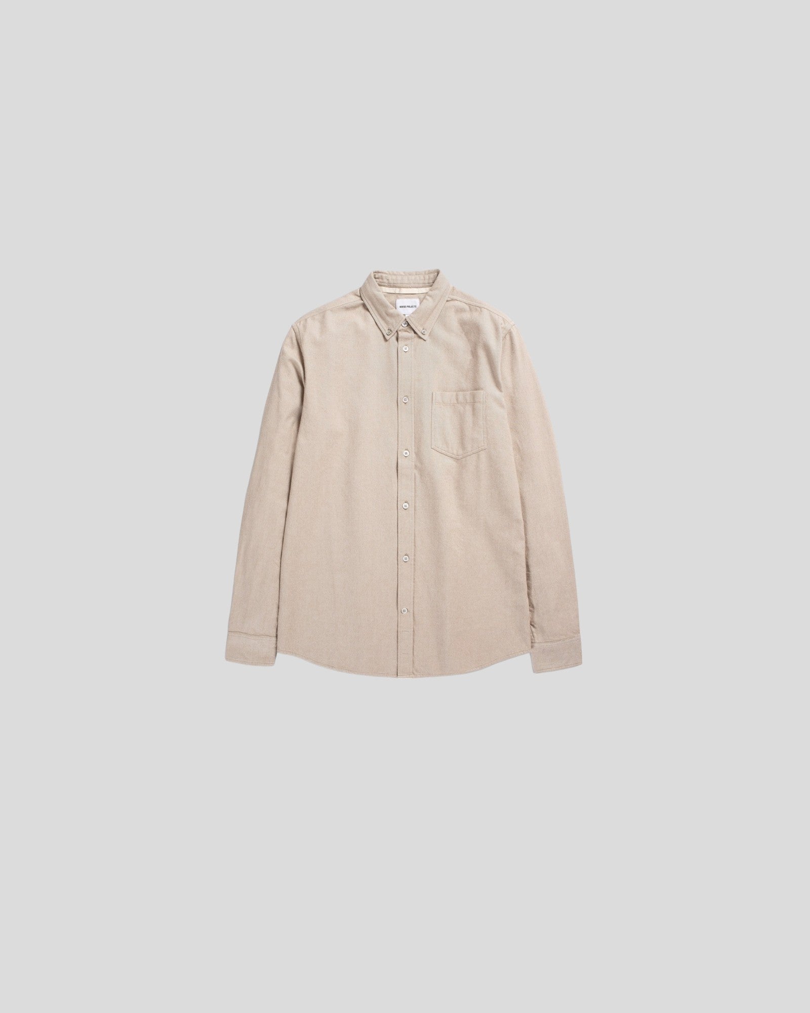 Norse Projects || Anton Organic Flannel - Utility Khaki Norse Projects