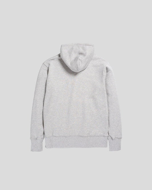 Norse Projects || Arne Logo Hoodie - Light Grey Norse Projects