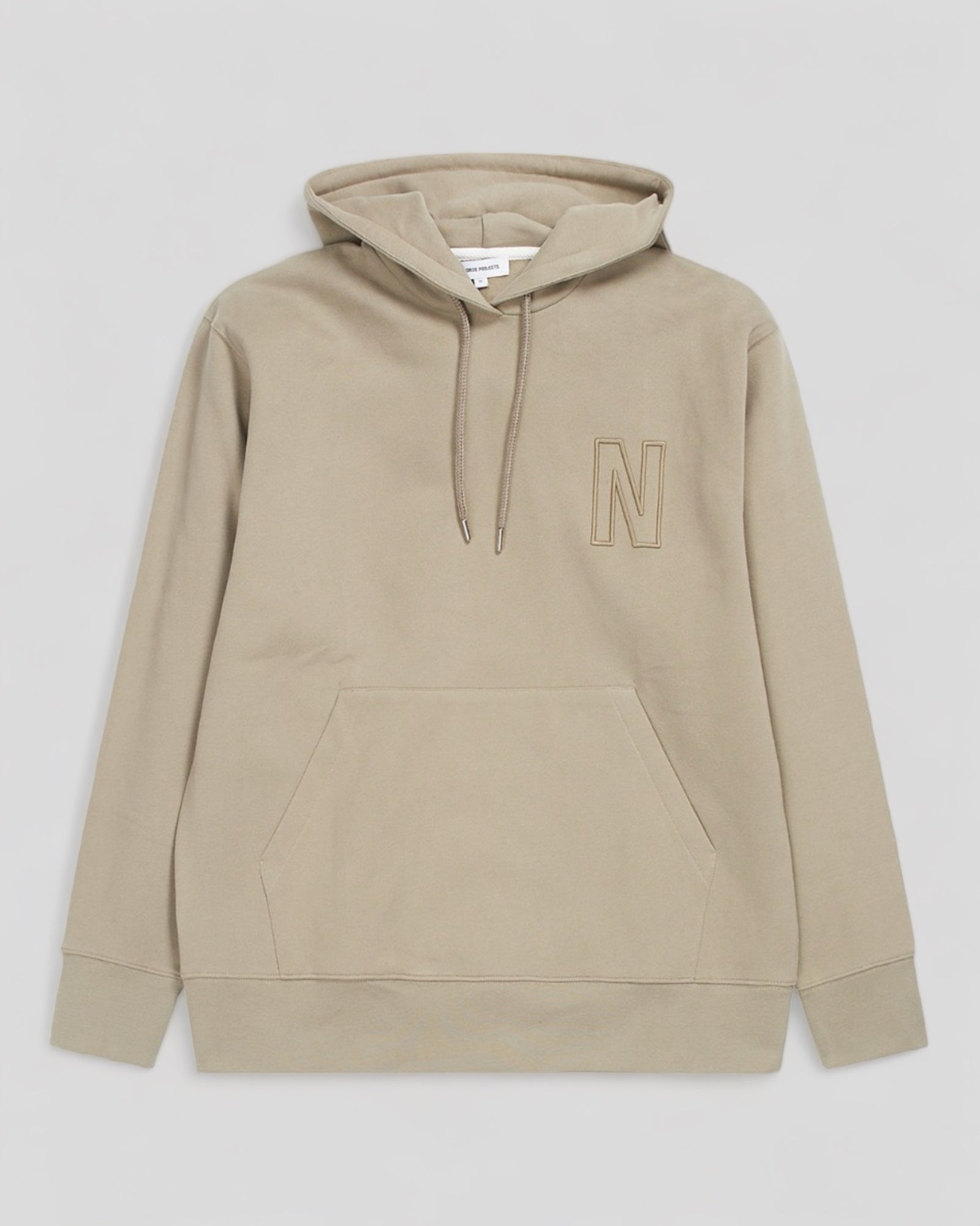 Norse Projects || Arne Logo Hoodie - Sand Norse Projects