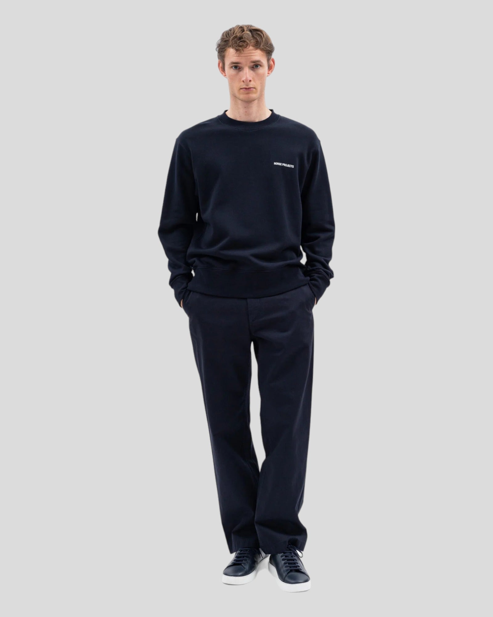 Norse Projects || Arne Logo - Dark Navy Norse Projects