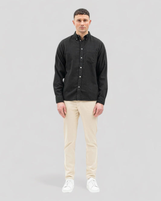 Norse Projects || Anton Organic Flannel - Dark Green Norse Projects