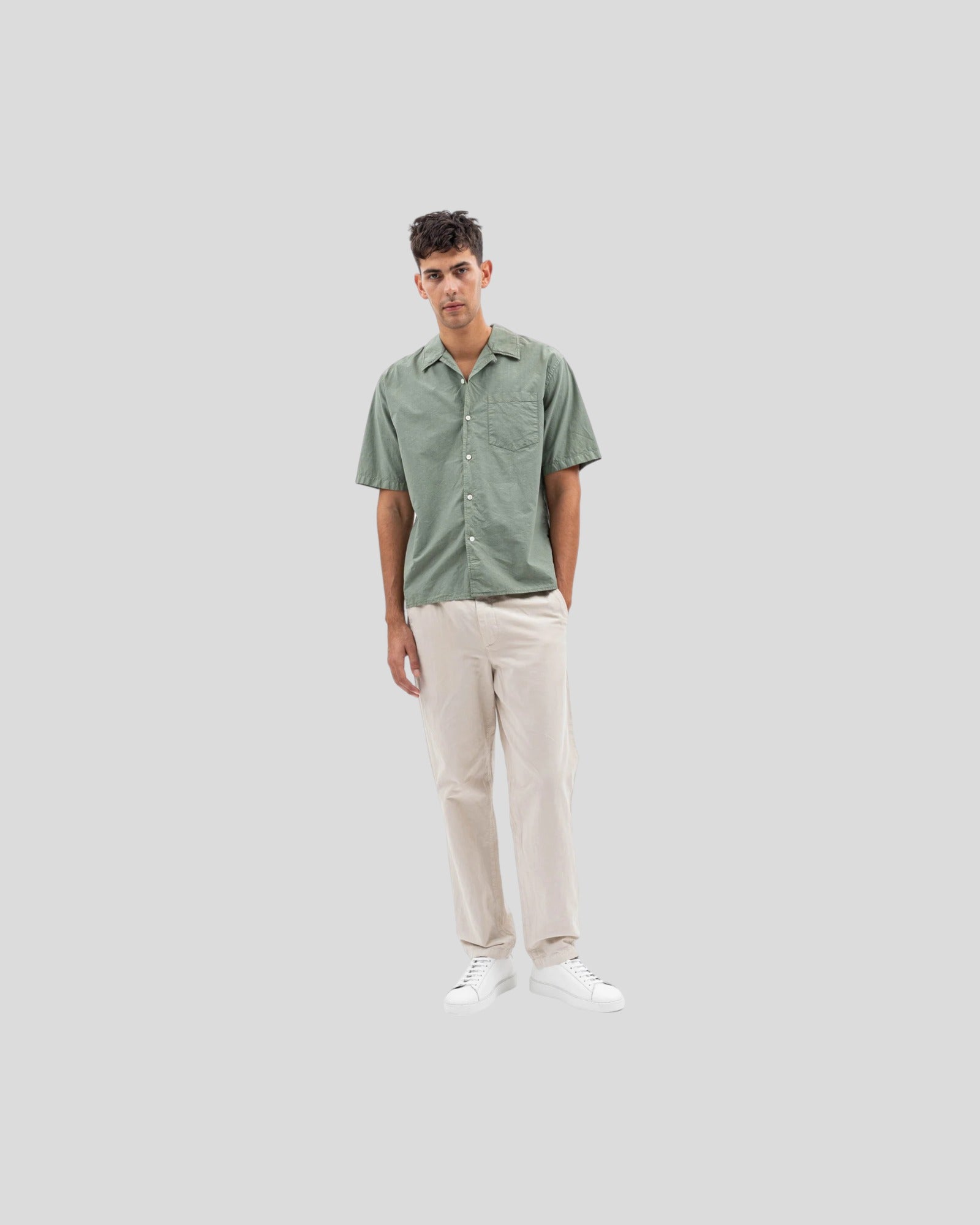 Norse Projects || Carsten Tencel - Dried Sage Green Norse Projects