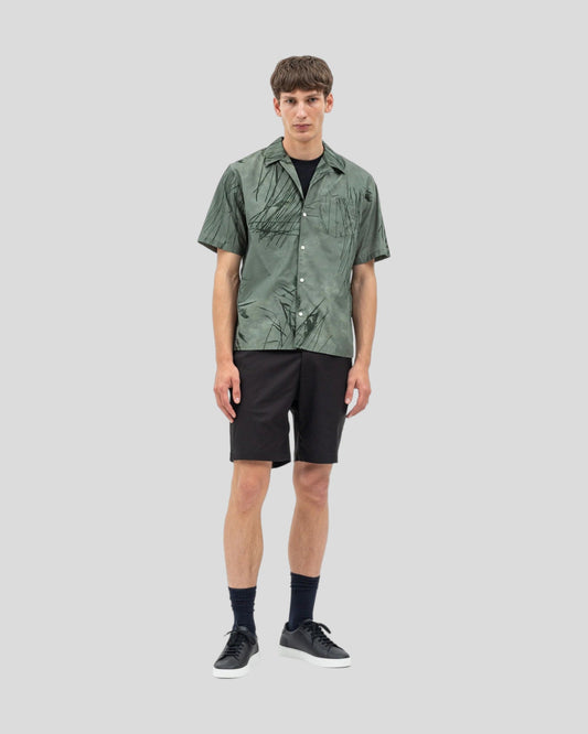 Norse Projects || Carsten Print - Dried Sage Green Norse Projects