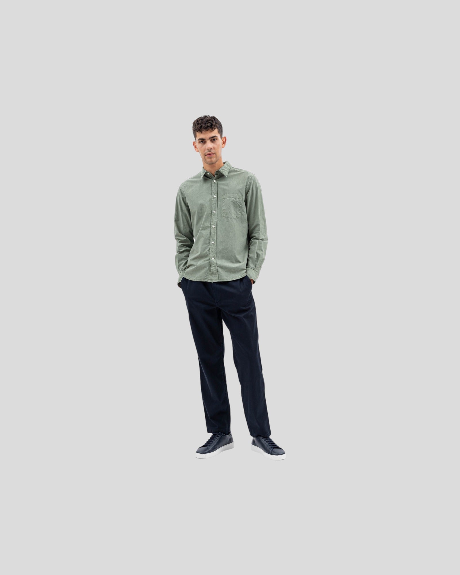 Norse Projects || Osvald Tencel - Dried Sage Green Norse Projects