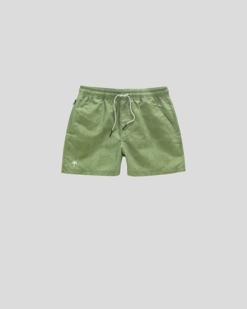 OAS || Blurry Crown Swim Shorts - Green OAS Compagny