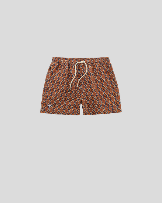 OAS || Bohemia Swin Shorts - Orange OAS Compagny