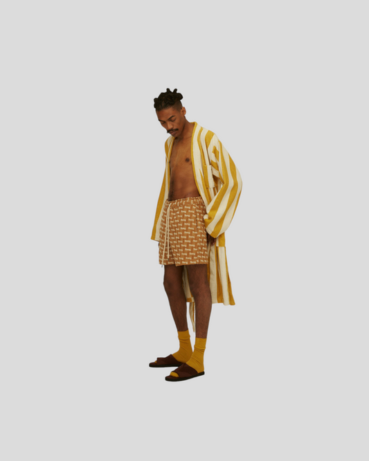 OAS || Camel Layer Zig Terry - Caramel/ White OAS Compagny