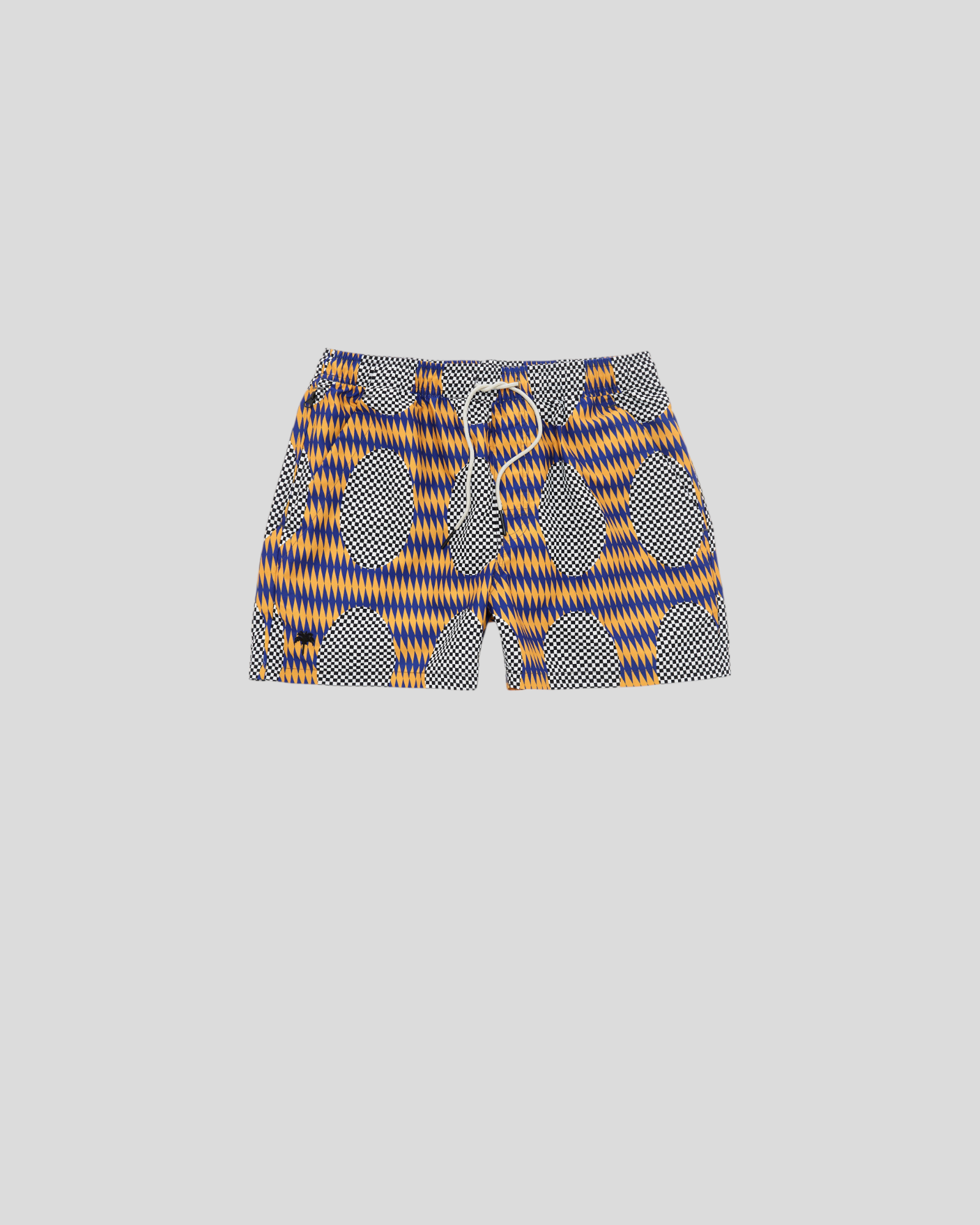 OAS || Chester Finesse Swim Shorts - Cobalt Blue/ Orange/ Black OAS Compagny