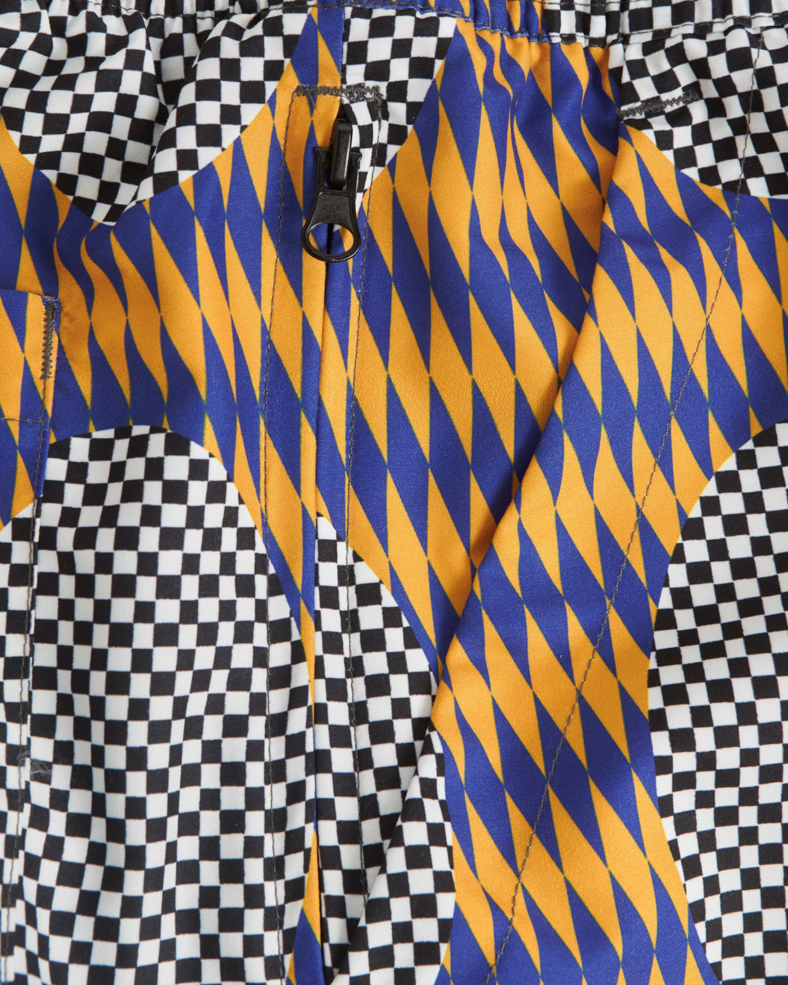 OAS || Chester Finesse Swim Shorts - Cobalt Blue/ Orange/ Black OAS Compagny