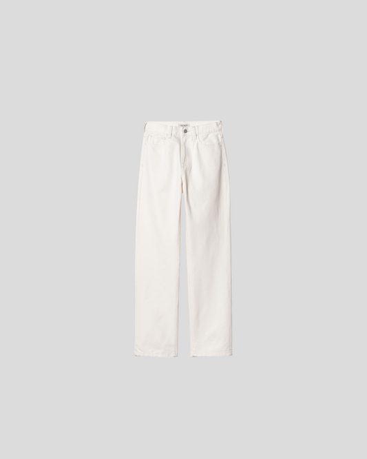 Carhartt || W' Noxon Pant - White Rinsed Carhartt