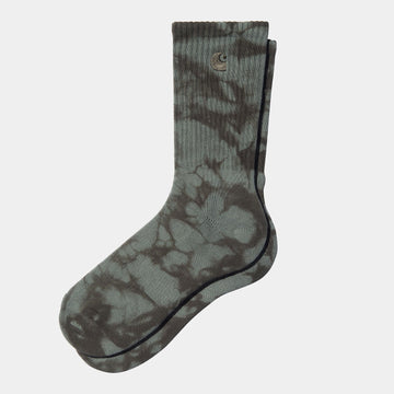 Carhartt || Vista Socks - Chaussetttes - Smoke Green Carhartt