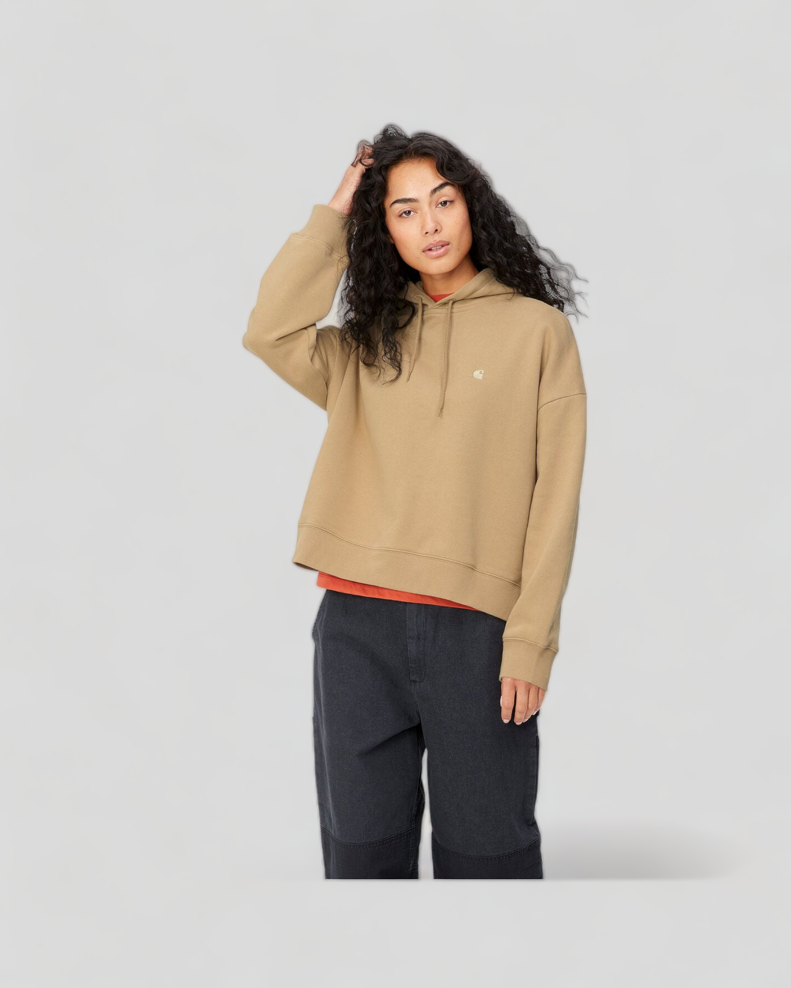 Carhartt || W' Hooded Chester - Dusty H Brown Carhartt