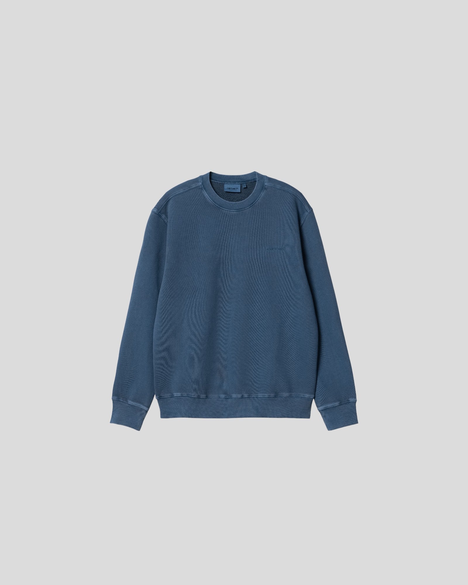 Carhartt || Duster Script Sweat - Elder Garment dyed Carhartt
