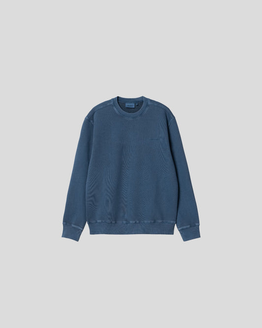 Carhartt || Duster Script Sweat - Elder Garment dyed Carhartt