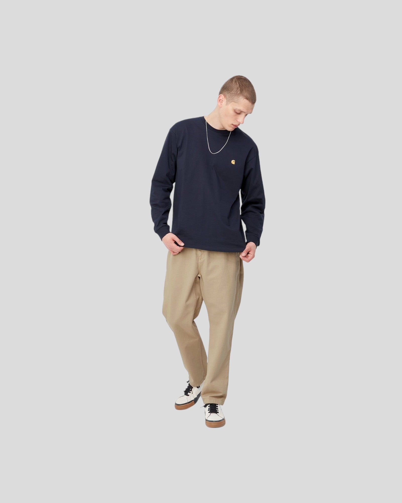 Carhartt || Flint Pant - Wall/ Garment dyed Carhartt