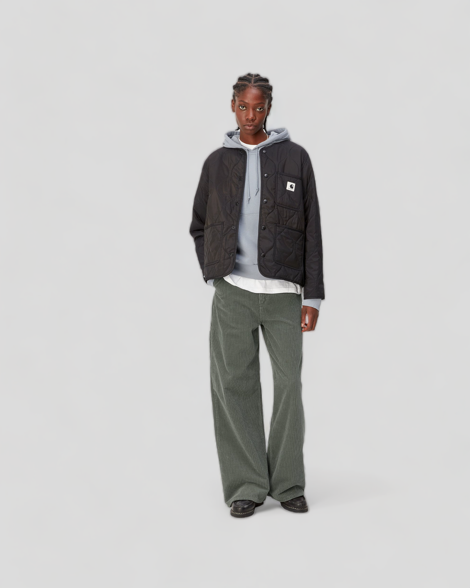 Carhartt || W' Jens Pant - Smoke Green Carhartt