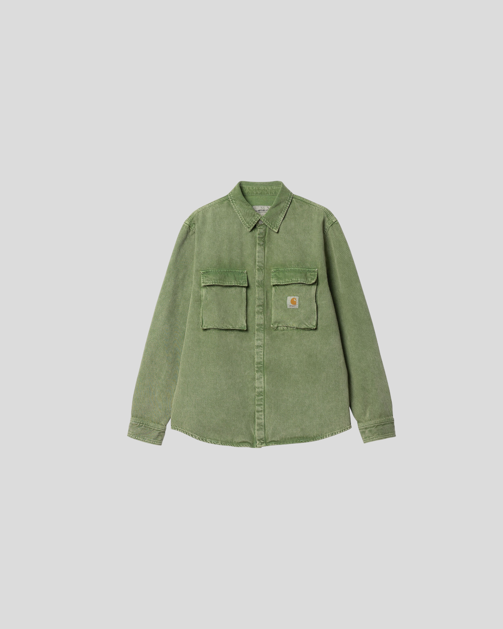 Carhartt || W' Monterey Shirt  - Kiwi Worn Washed Carhartt