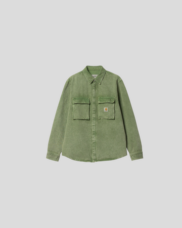 Carhartt || W' Monterey Shirt  - Kiwi Worn Washed Carhartt