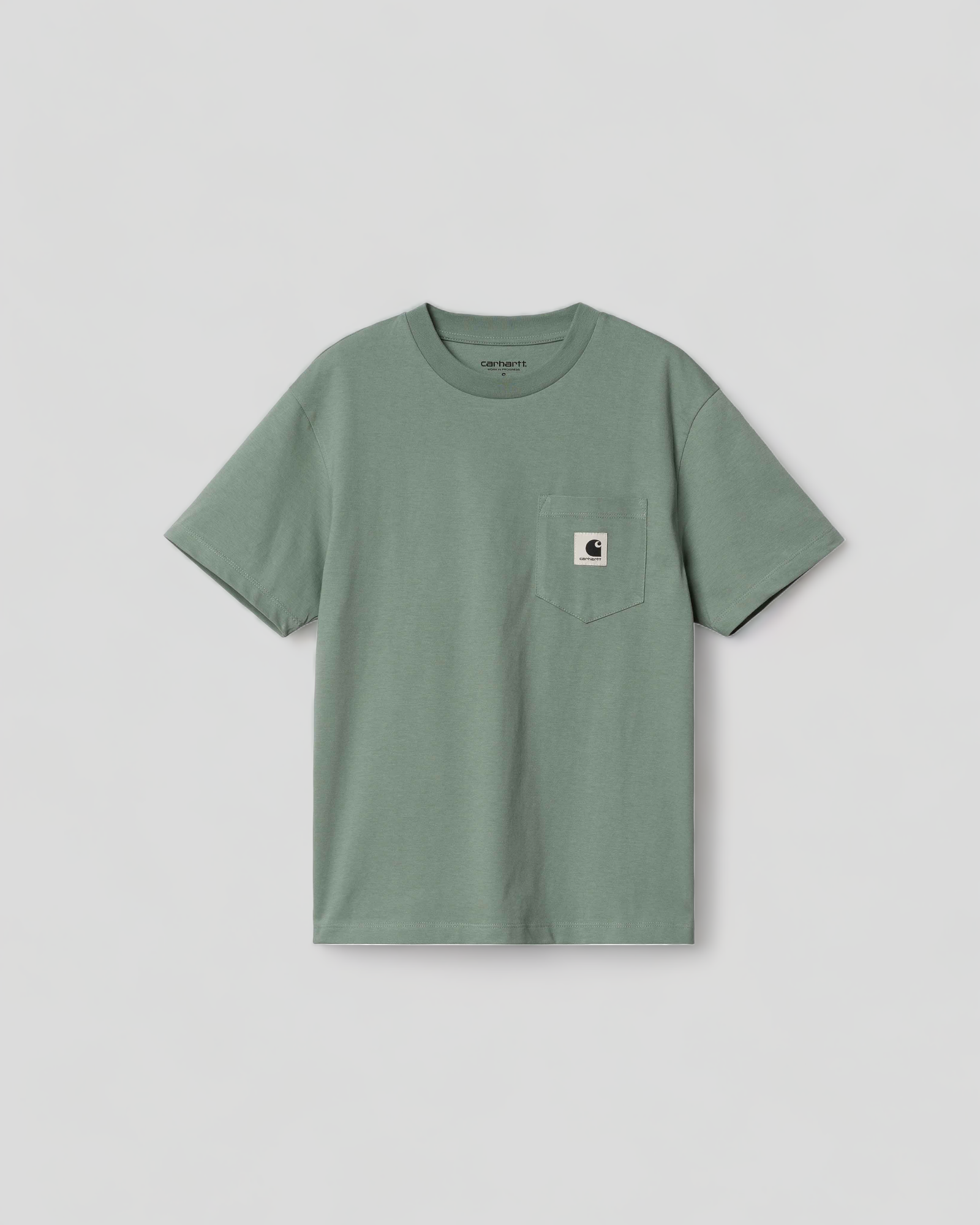Carhartt ||  W' S/S Pocket - T-shirt - Glassy Teal Carhartt