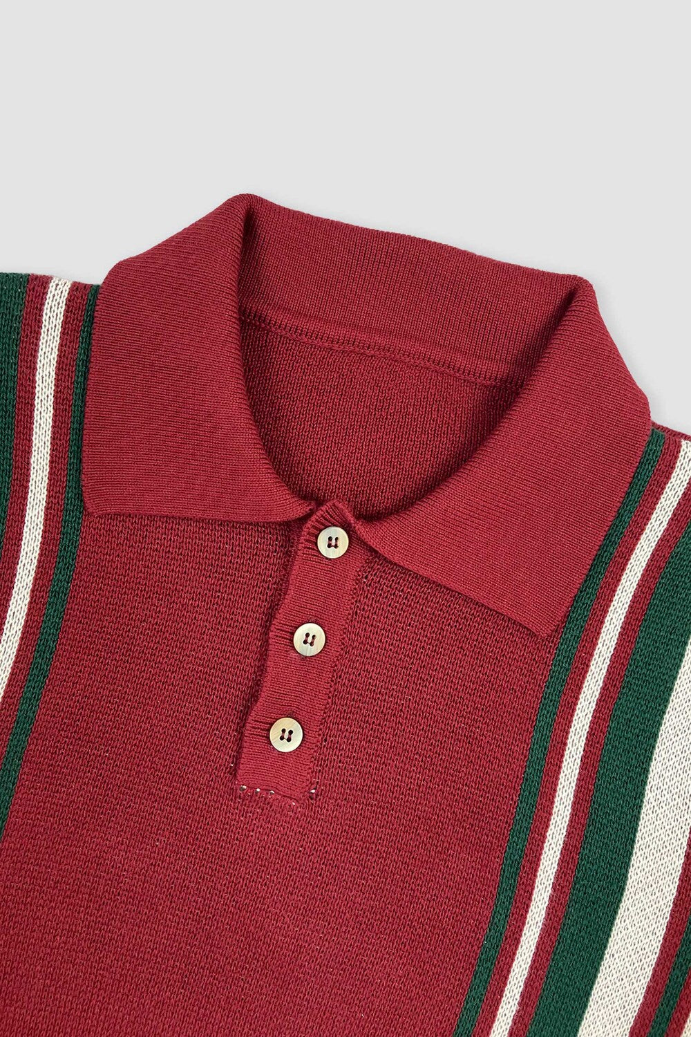 Goodies Sportive || Striped Knit Polo Goodies Sportive