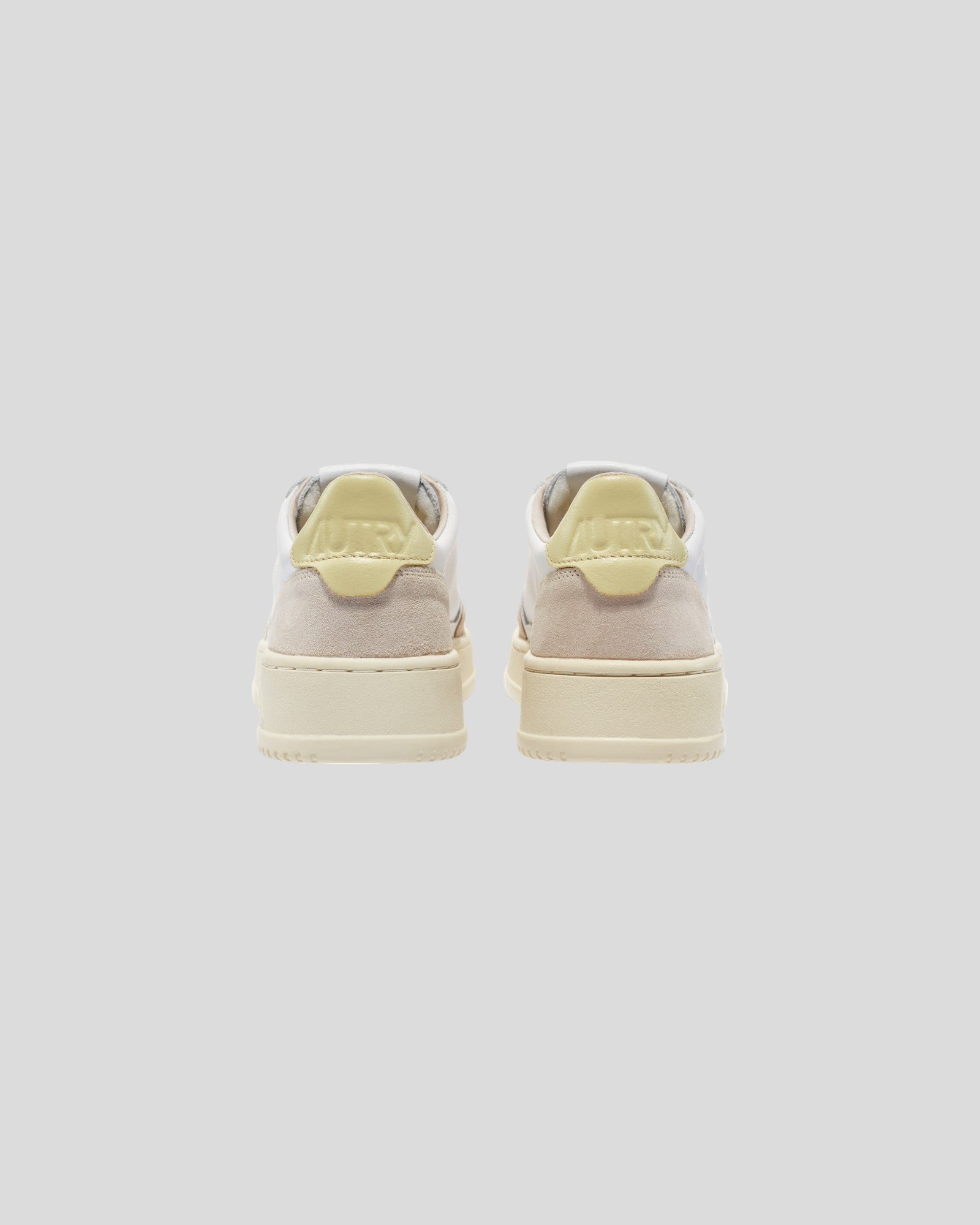 Autry || Medalist - LS57 - White/ yellow Autry